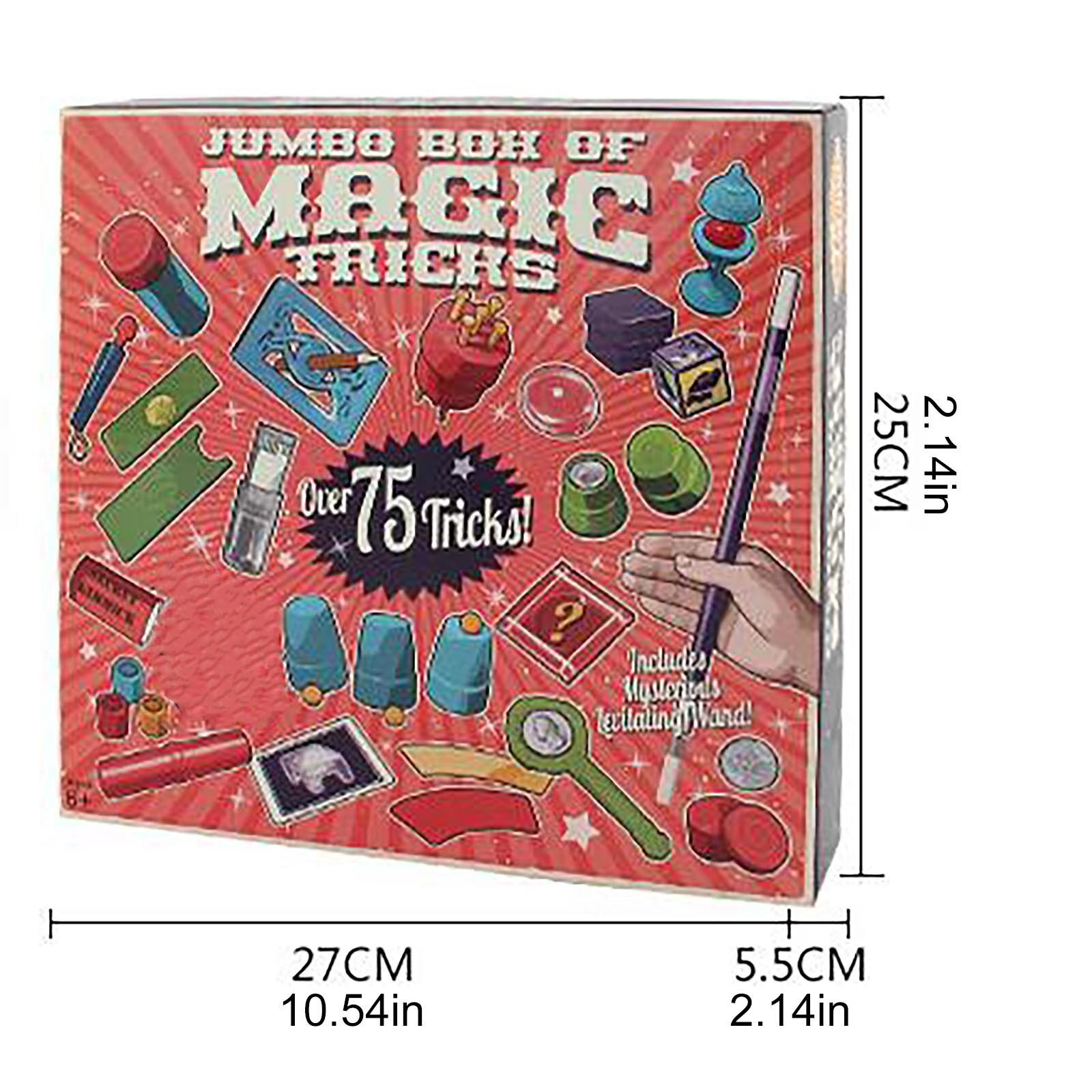 Magic Trick Set - Magic Props - Plastic - Easy to Handle - Beginner Magic Toy for Kids