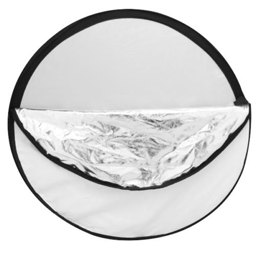 60/80/110cm runde 5 i 1 fotostudio fotoplate sammenleggbar lysreflektor drøm