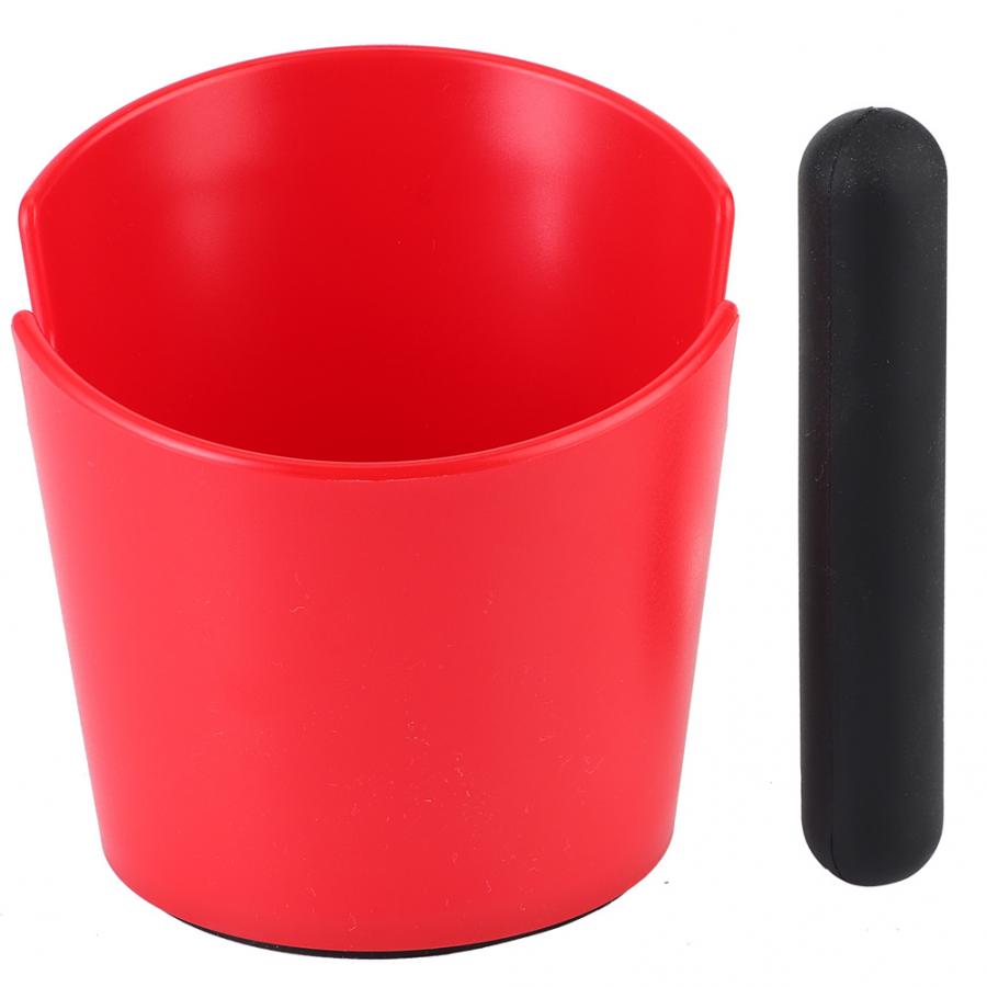 Coffeware Sets Mini ABS Plastic Coffee Grounds Container Bucket Knock Bin Box with Bar Coffee Accessory Home Coffee Making