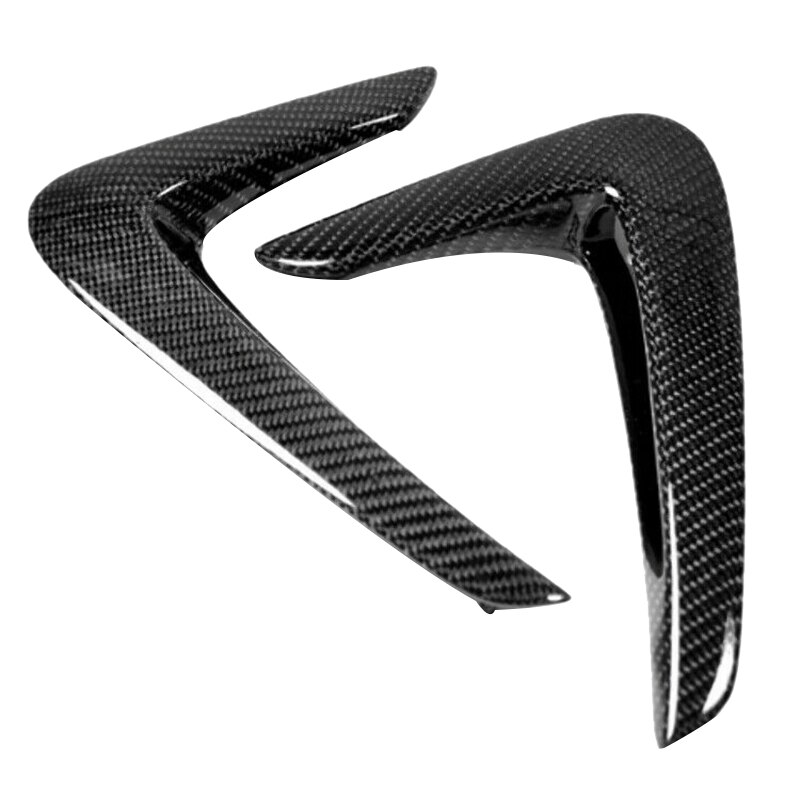 Real Carbon Fiber Fender Trim Side Body Intake Grille Fender Air Vent Cover For-BMW F32 / F33 / F36 4-Series