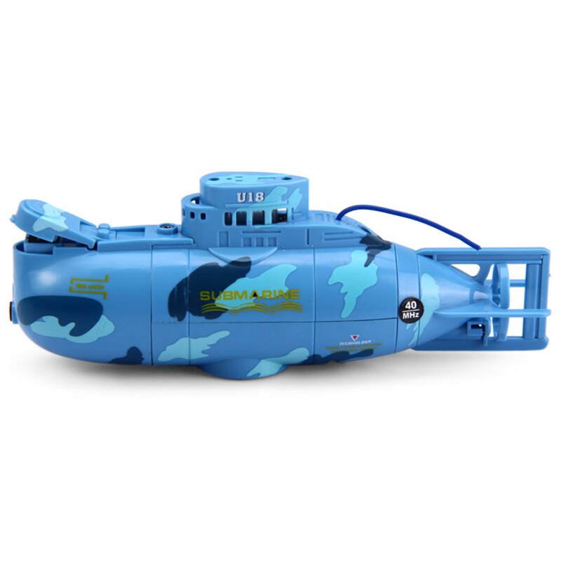 Creëren Speelgoed 3311 6CH Speed Radio Afstandsbediening Submarine Elektrische Mini Rc Submarine Kids Kinderen Speelgoed