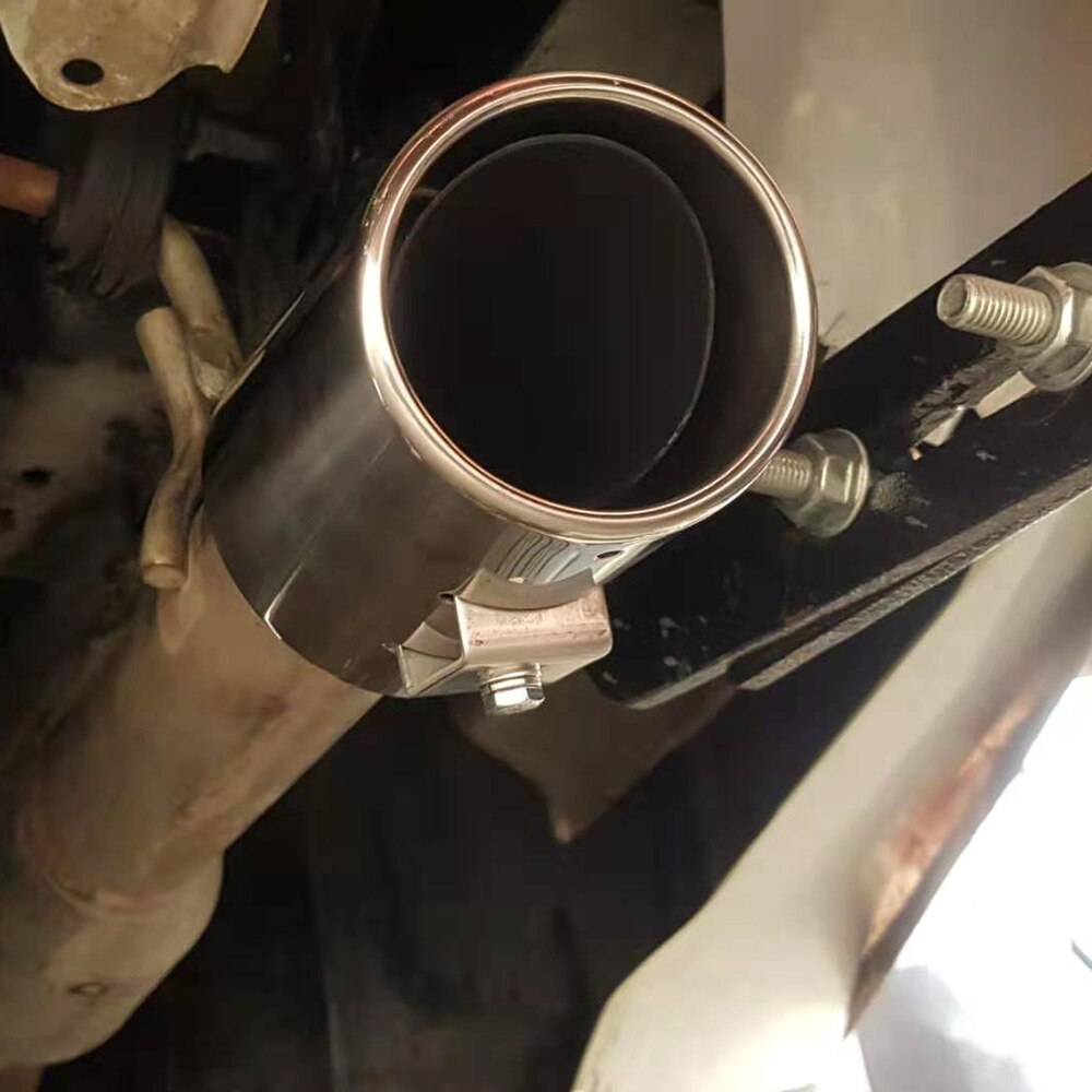 CHROME EXHAUST EXTENSION TIP suitable for Mitsubishi Pajero Sport QE MZ330941 Genuine muffler tip