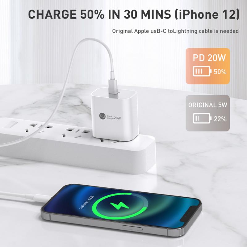 Pd 20W Snel Opladen Usb C Lader Voor Iphone 12 Pro Max Ipad Huawei Snelle Opladen Lader Type-C Usbc Muur Telefoon Oplader