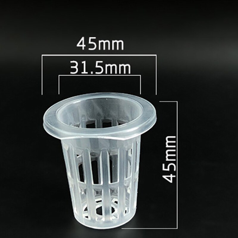 10 Pcs/lot PVC Plastic Mesh Pot Garden Hydroponic Nursery Net Cup Vegetable Plant Soilless Cultivation Basket Practical: 2