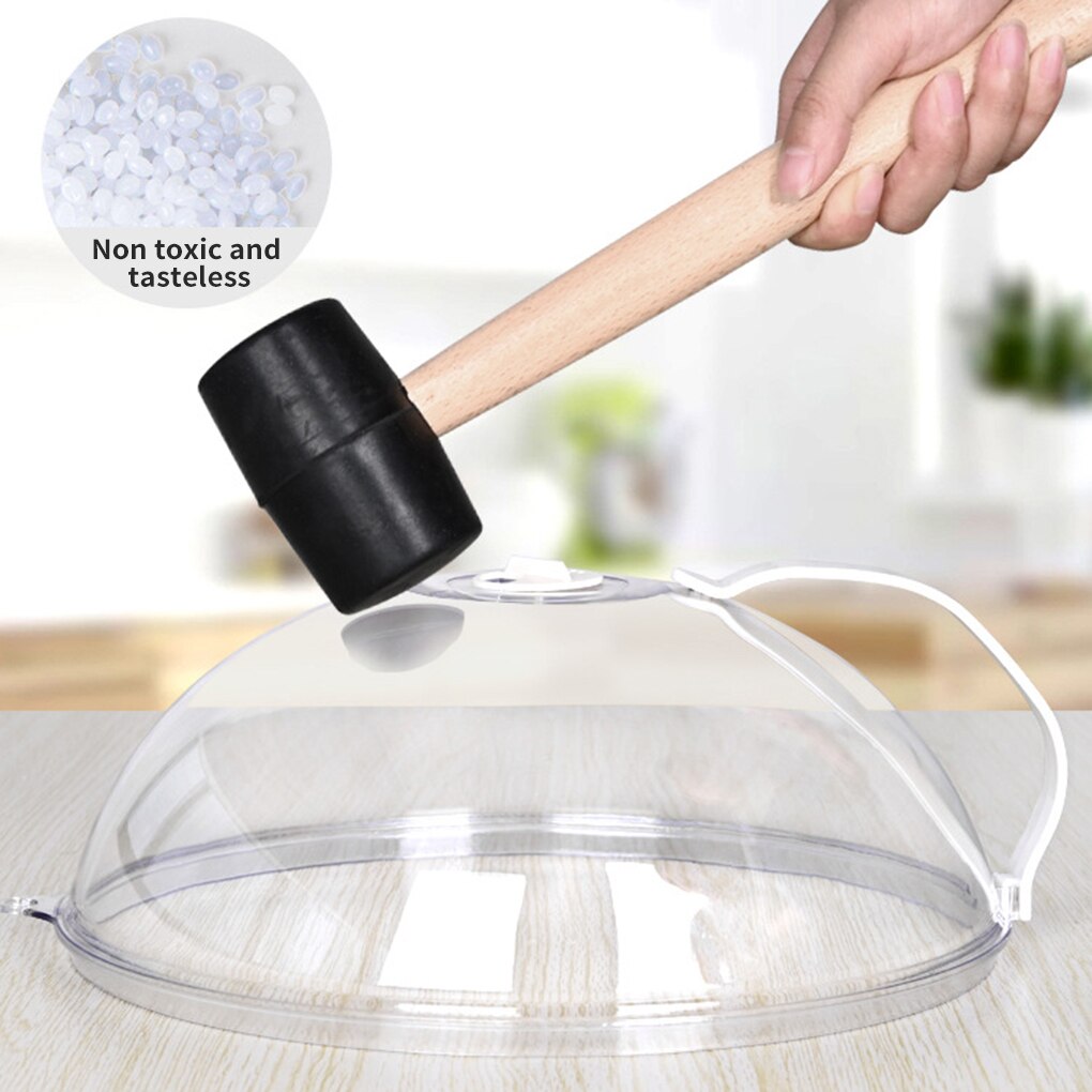 FenKicyen Microwave Food Cover Transparent Anti-Splash Cooking Lid Stove Cover For Oven Refrigerator Dish Airtight Cap Plate 1pc