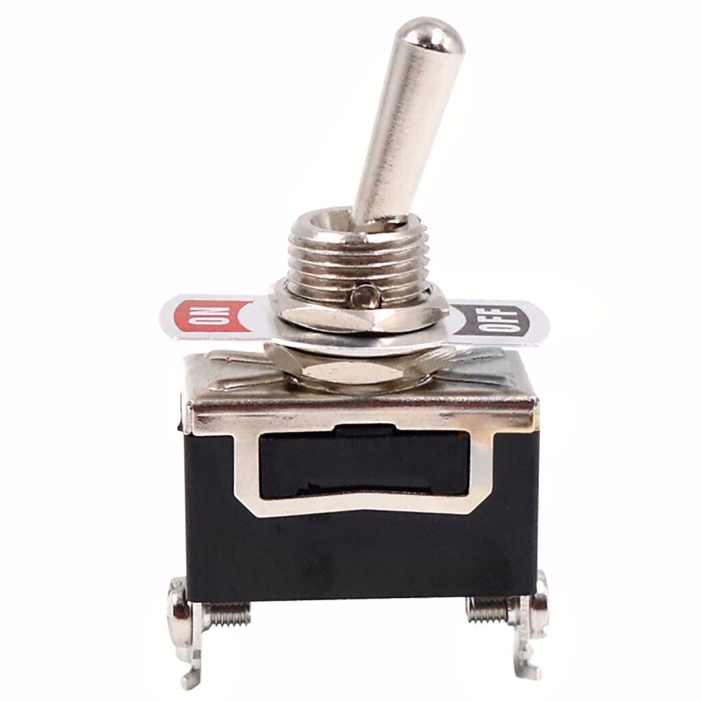 Toggle Switch Single Pole Double Throw Rocker Switch SPST 2-pin ON / OFF 12V 24V 220V 230V 15A 250V 5 Pieces