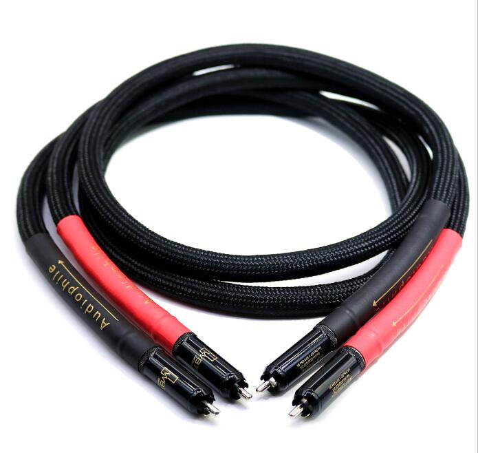 Xlr lydkabel xssh hi-end hifi fa -220 pvc 2 -kernet ren kobber ofc pcocc hun xlr til han xlr rca ledning signallinje rca kabler: Rca til rca / 0.5m