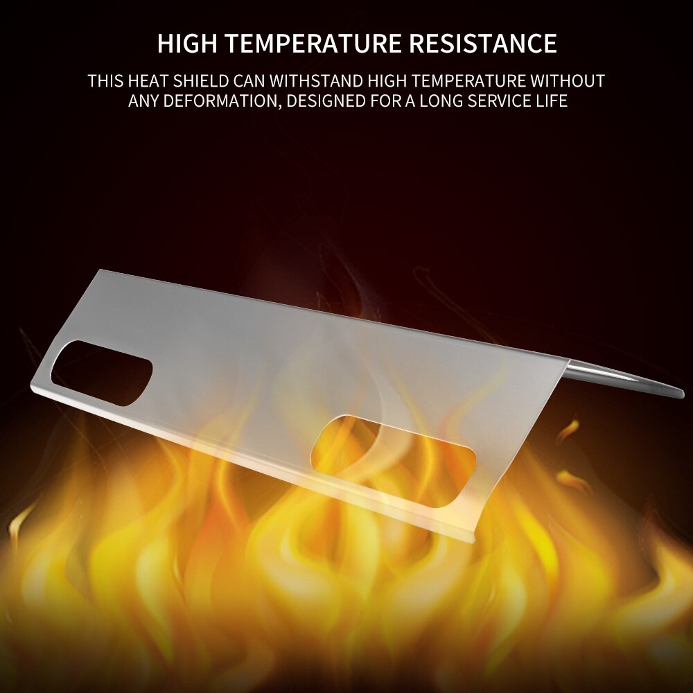 Barbecue Heat Plate Stainless Steel Barbecue Burners Cover Grill Heat Shield Outdoor Barbecue Parts For BBQ Grill Tent