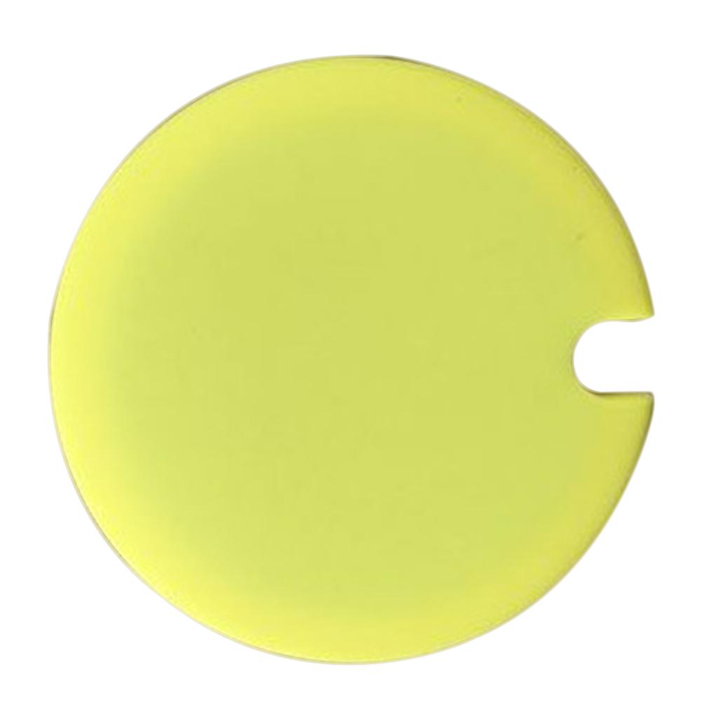 Universele Stofdicht Cup Deksel Algemene Siliconen Beker Deksel Thermische Isolatie Cup Cover Stofdicht Lekkage- proof Herbruikbare Cup: ellow