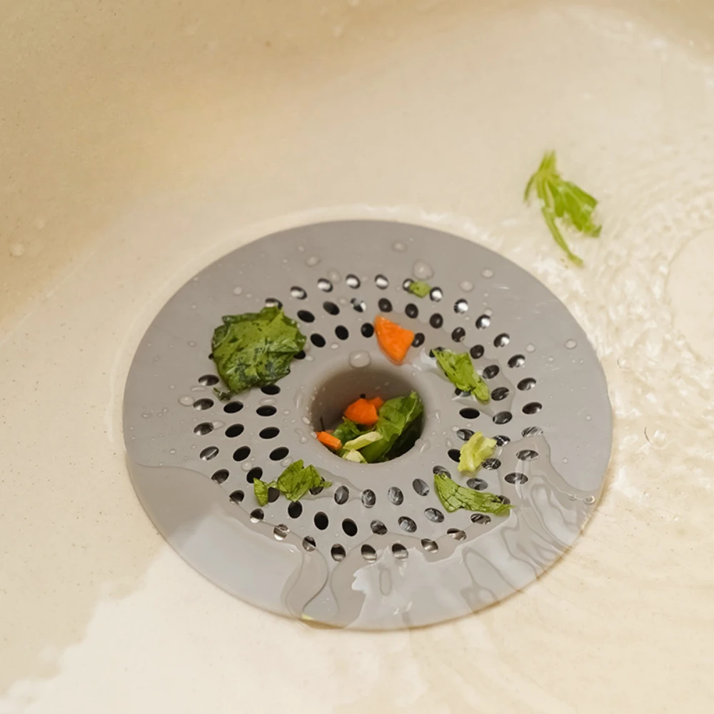 Schlecht Abfluss Haar Fänger Badewanne Dusche Abfluss Haar Falle Sieb Silikon Boden Ablauf Schutz Küche Waschbecken Filterung Netz