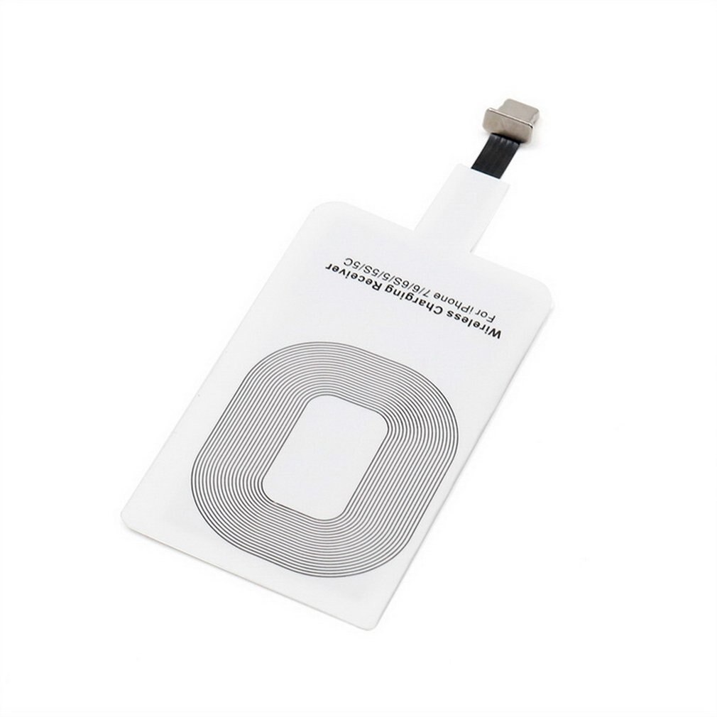Qi Draadloze Oplader Ontvanger Micro Usb Een Usb B Type C Draadloze Oplader Adapter Voor IPhone6 6S 7 Plus mobiele Telefoon Connector