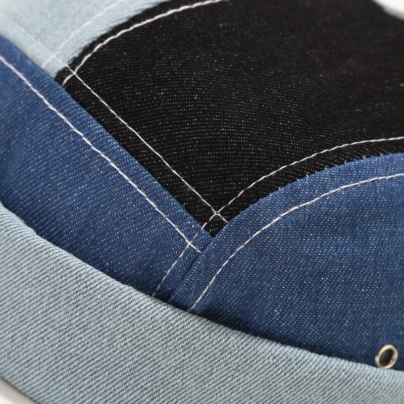 Cappelli coreani da cowboy per uomo e donna cappellini a tesa morbida berretti da baseball alla moda a tesa curva cappellini anca-salto da strada