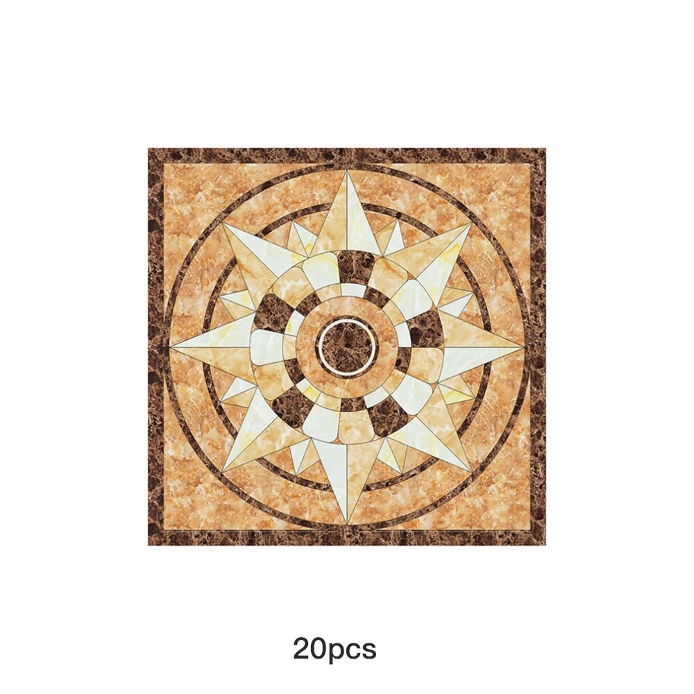 PVC Self Adhesive Ceramic Tile Sticker Waterproof Wall Sticker Art Diagonal Floor Stickers Kitchen House Decoration: 10