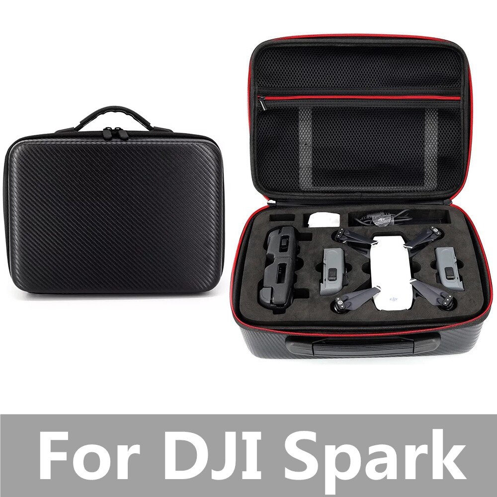 Voor DJI Spark Drone Bag PU Shell Waterdichte Opbergtas Draagtas handtas Doos voor DJI Spark Drone Accesssories
