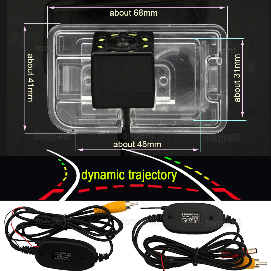 Voor Suzuki Swift ZC32S ZC72S ZC82S Auto Back Up Parking Reverse Rear view Draadloze Camera