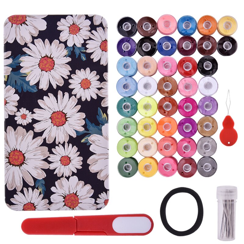 42pcs Sewing Thread 42 Colors Kit DIY Multifunction Sewing Needle Hand Stitching Embroidery Craft Needle And Thread Combination