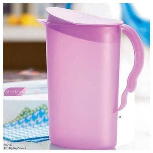 Tupperware Eco Types Top Pitcher 2 Lt-Paars
