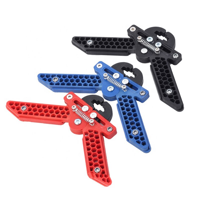 Archery Bow Stands Archery Equipment Accessories Composite Plastic Floor Stand Adjustable Width Portable Bow Stands