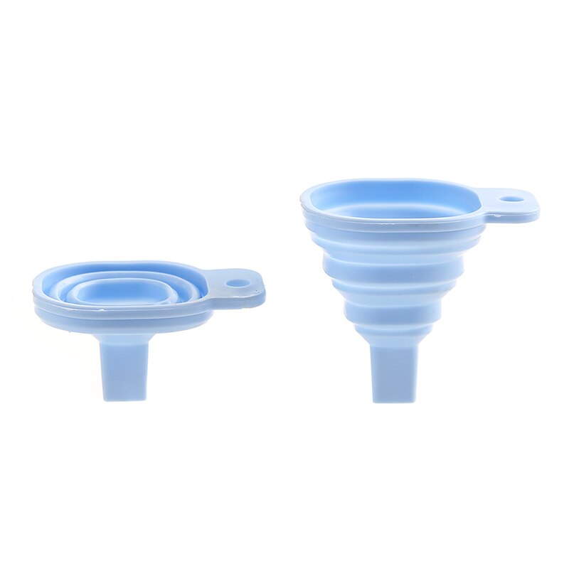 Entonnoir carré rétractable en Silicone, petit renversement de vin domestique, en forme de cône, pour la cuisson du vin