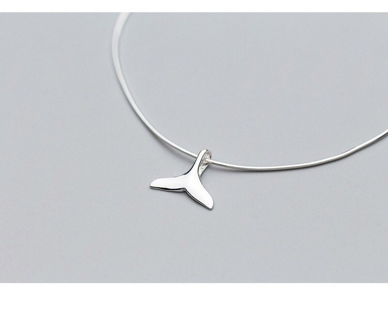 Pure 925 Sterling Silver Mermaid Staart Enkel Ketting Voor Vrouwen Party Sieraden Snake Chain Zomer Strand Sieraden 23Cm