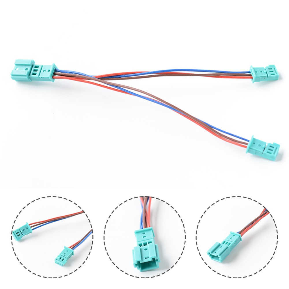1Pcs Bekerhouder Led Omgevingslicht Ac Radio Adapter Y Kabel Voor Bmw F30 F31 F80 M3 F32 F33 F34 f36 F82 Autoradio Kabel