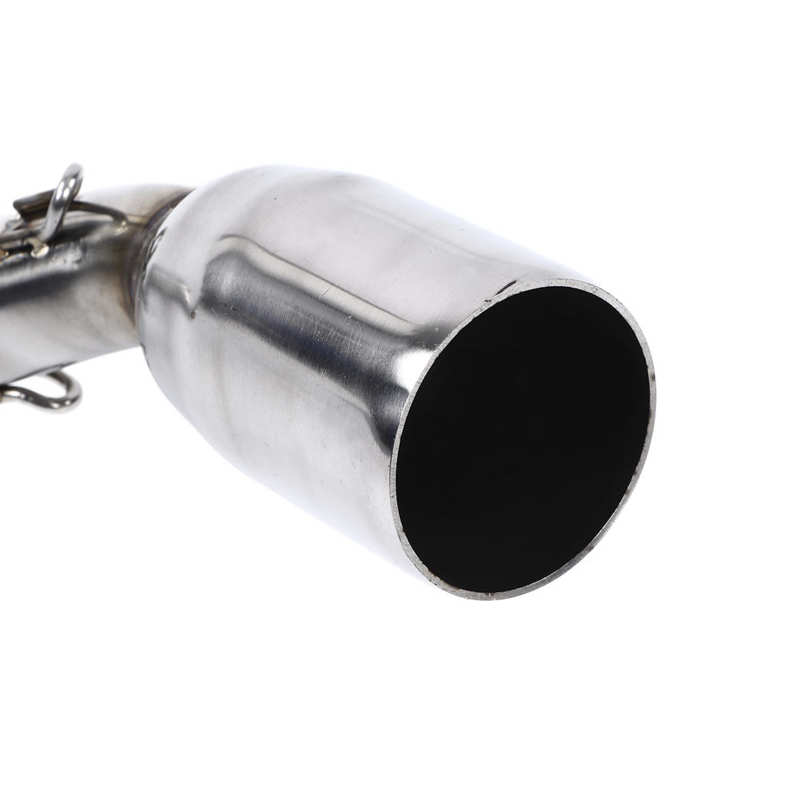 Motorfiets Uitlaat Midden Link Pijp Hittebestendige Vervanging Voor NMAX125 NMAX155 Metalen Uitlaat Mid Tube