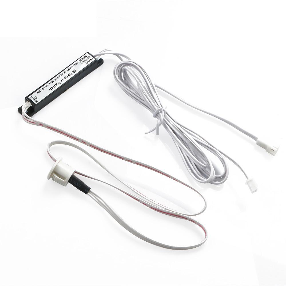 12V Automatic Infrared PIR Motion Sensor Switch for LED Light Wardrobe Motion Sensor Strip Light Switch Outdoor