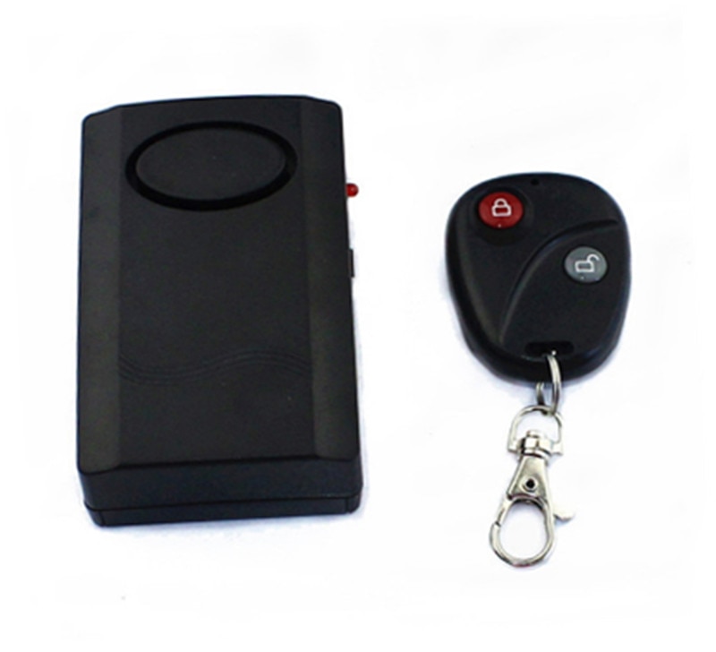 Wireless Remote Control Vibration Activated Wireless Anti-Theft Security Alarm