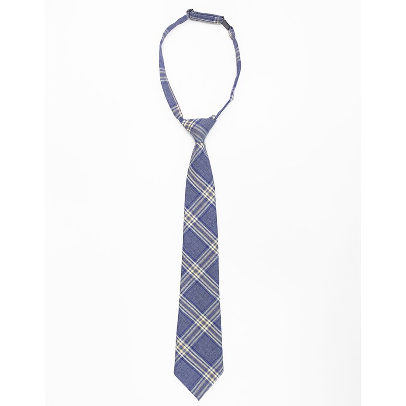 Pajarita con estampado a rayas DK JK uniforme japonés/coreano accesorios de uniforme escolar corbata de lazo corbata para niña ajustable: Multicolor