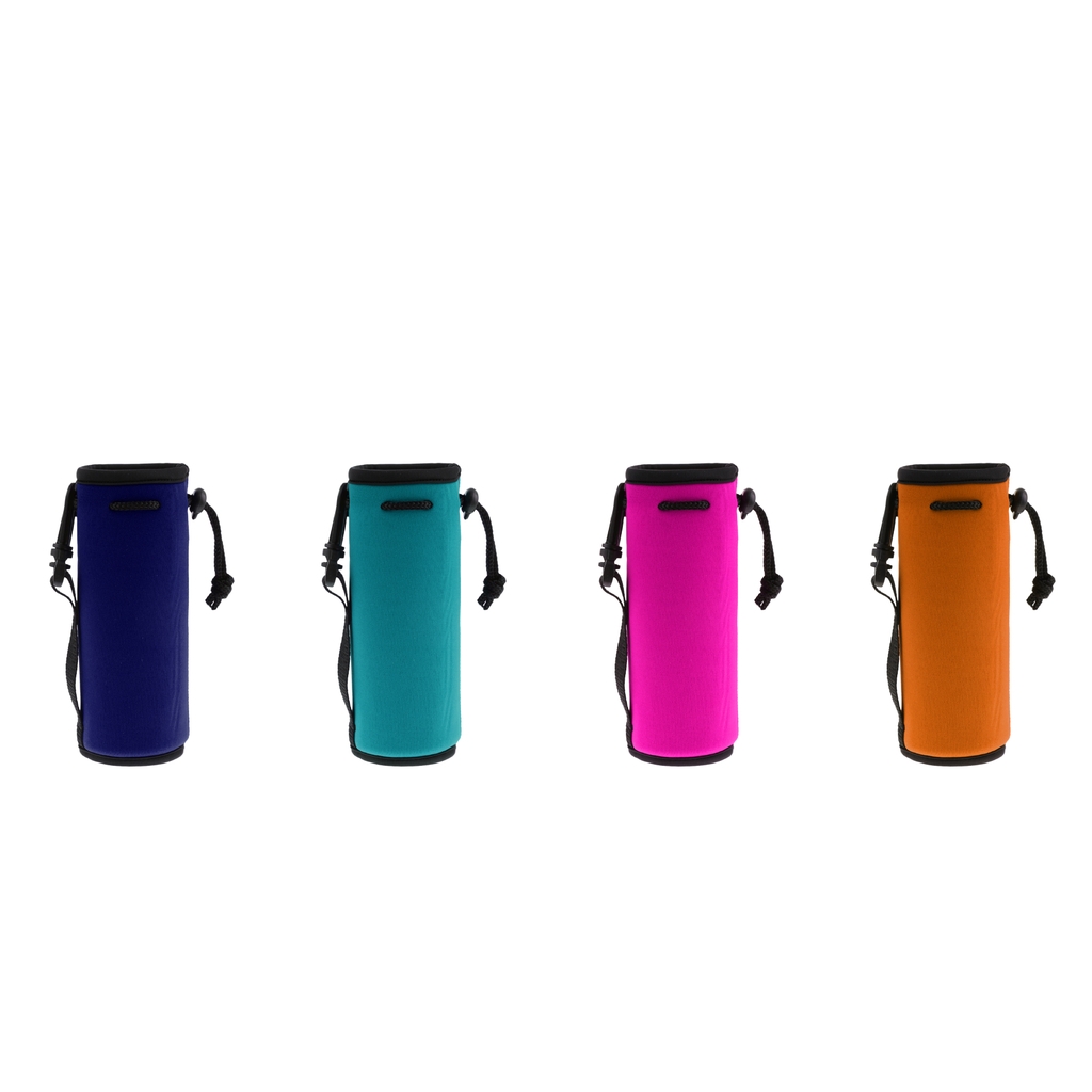 Wasser Flasche Halfter Isolierte Neopren Wasser Flasche Kühler Abdeckung Hülse Tote Tasche für Frauen Männer Radfahrer 500ml (16,9 UNZEN)