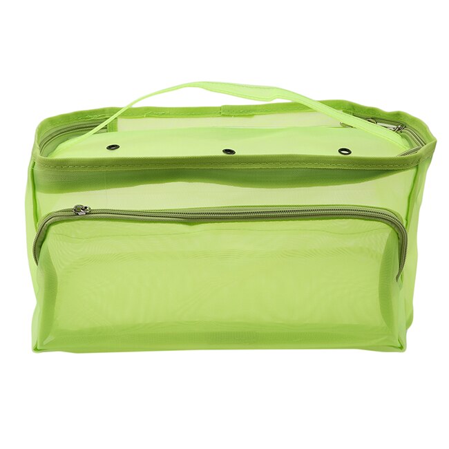 Huishoudelijke Breien Zak Garen Opbergtas Draagbare Tote Storage Case Voor Haken Haak Breien Naalden Naaien Accessoires: Green