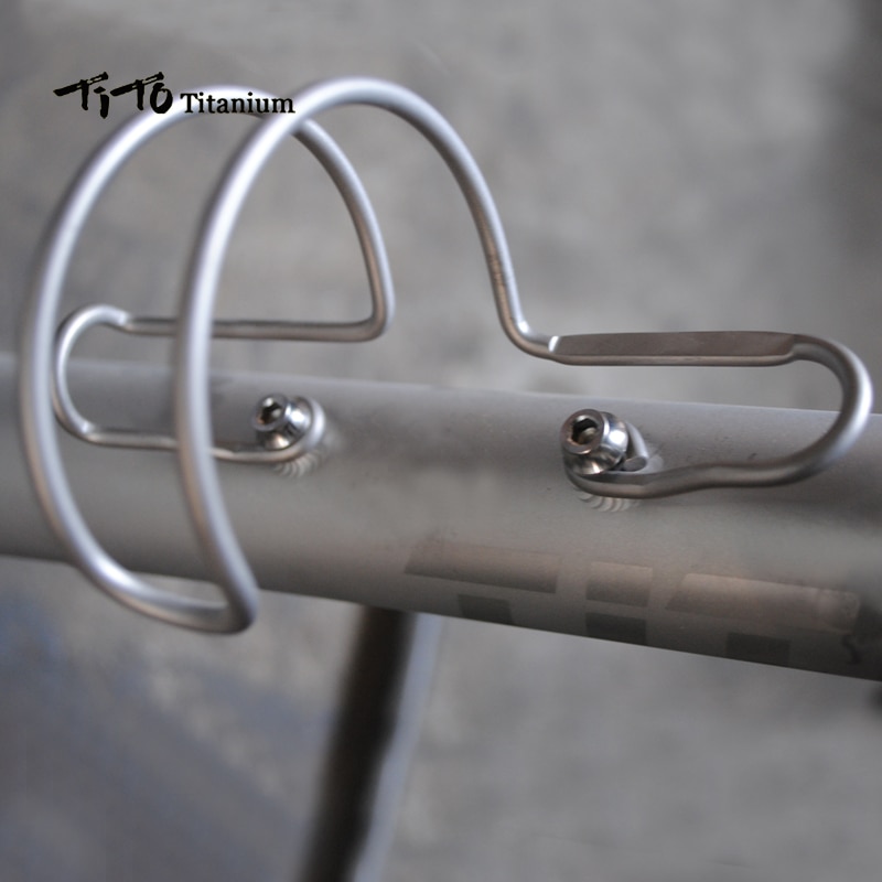 6 st tito  m5 x 12mm cykelcykel titanium ti vattenflaskbur hylla bultar flaskhållare skruv