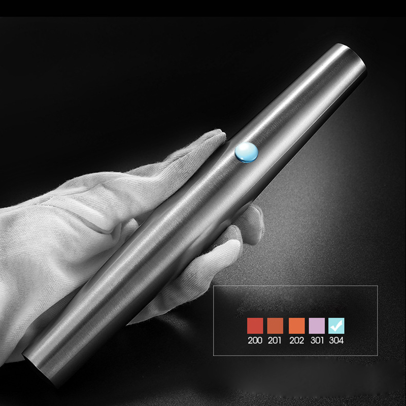 Stainless Steel Rolling Pin Dough Roller Dumpling Wrapper Kitchen Non-stick Baking Accessories Tool Pizza Noodle Cookie Making
