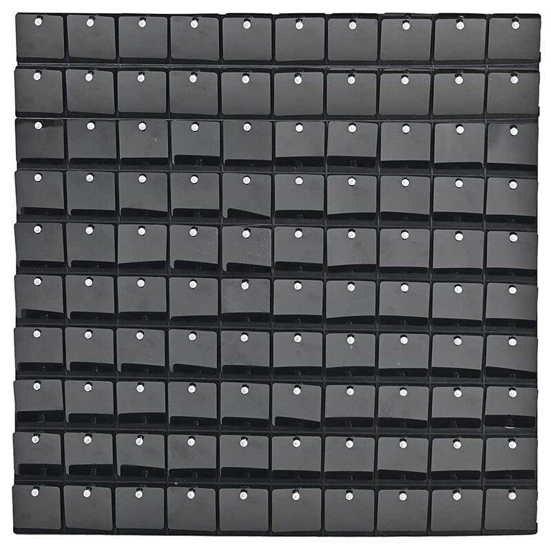 Panel de fondo de pared con lentejuelas brillantes, 1 pieza, espejo dorado brillante, decoración de cumpleaños, Año y boda: Negro