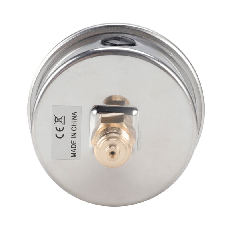 Manómetro de vacío de presión compuesto 1/4 BSP, lleno de glicerina de 68mm -1 ~ 0/1/2 Bar -30 * Hg + 0/15/30 PSI