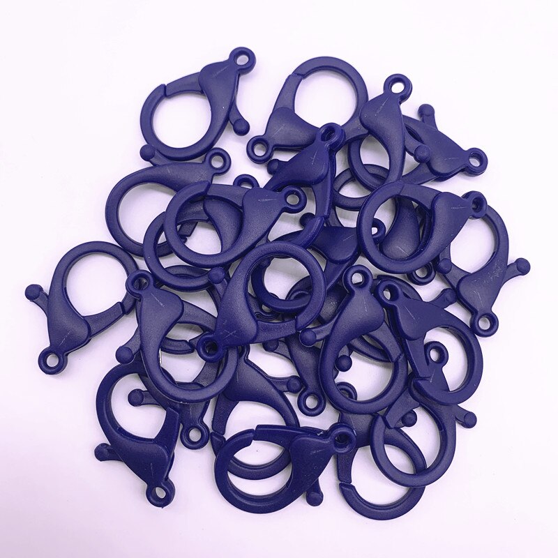 10 sztuk/partia 35*20mm cukierkowe kolory Lobster klamrami haki breloczek słodkie breloki dla DIY Charms brelok two...: 03
