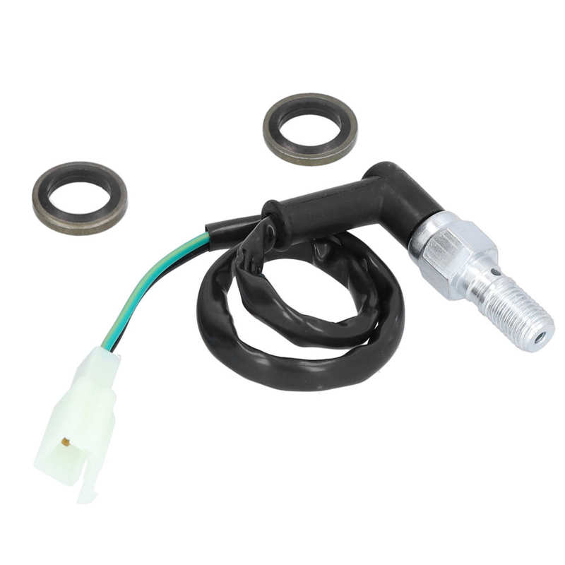 automobiles Car Accessories Rear Hydraulic Brake Switch Cable M10x1.25 Thread Single Hollow Universal for Motorcycle