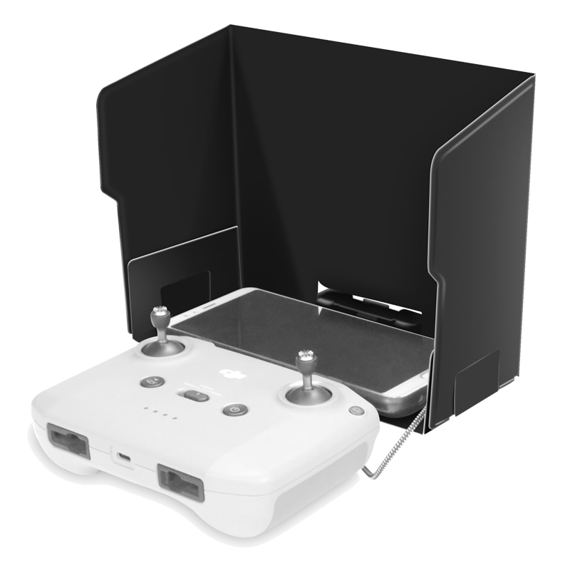 Afstandsbediening Smart Telefoon Zonnescherm Monitor Zonnekap Zender Anti-Glare Cover Voor Dji Mavic Air 2 Mini 2 Drone Accessoires