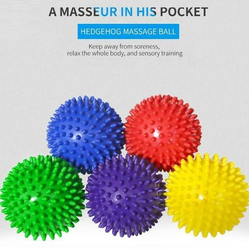 Fitness Fascia Massage Ball Relaxation Fitness Spine Hedgeh Ball Massage Relaxes Grip Ball Acupressure Ball For Leg Neck Ba Q8M7