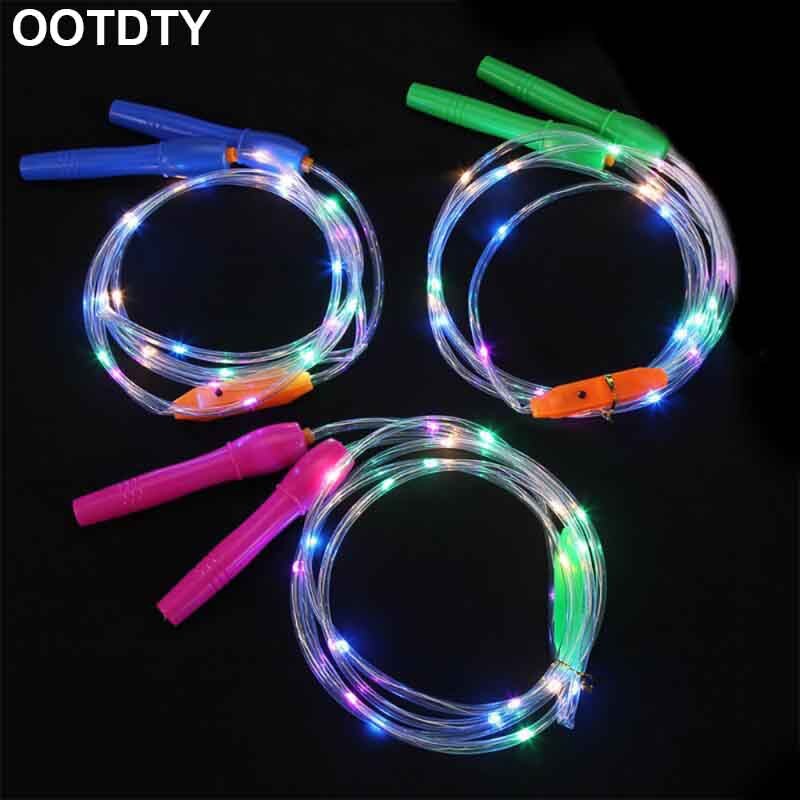8 Stuks Kids Light Up Springtouw Springtouw Sport Speelgoed Outdoor