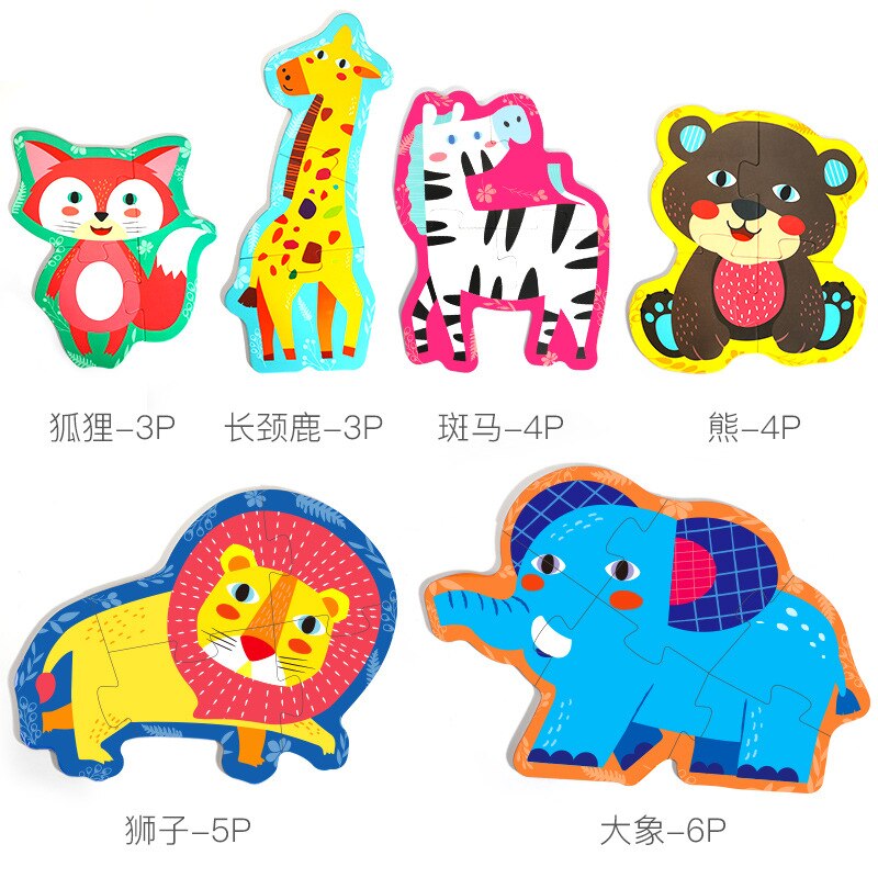 Puzzels Voor Kinderen Om Intellectuele Verlichting Jongens En Meisjes Te Ontwikkelen Baby Speelgoed Vroege Onderwijs