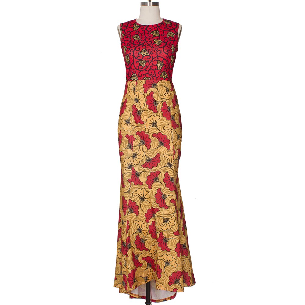 african clothes dashiki suits long dress african printing dress women bazin riche outfit vestidos autumn winter boho dress: XXL