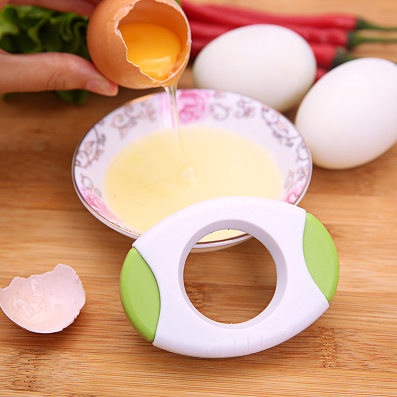 1pc kreative Eierschale Flaschen öffner Eierschalen schneider Eier schäler schnell einschneiden Eier platte Küche Eier brecher Küchen werkzeug Eier klemme: Schwarz