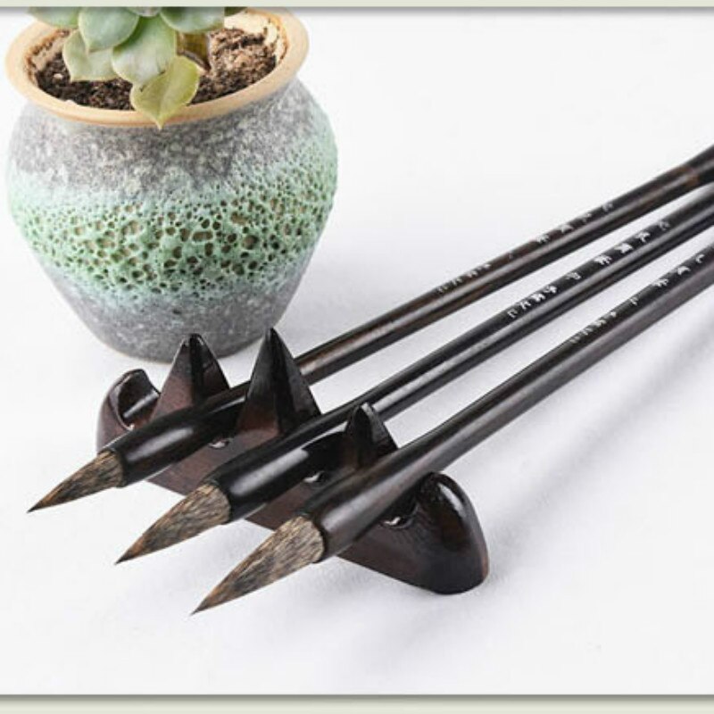 Ratón pelo cepillos pluma caligrafía tradicional China cepillo pluma pincel de pelo de rata pluma chino pincel para pintar