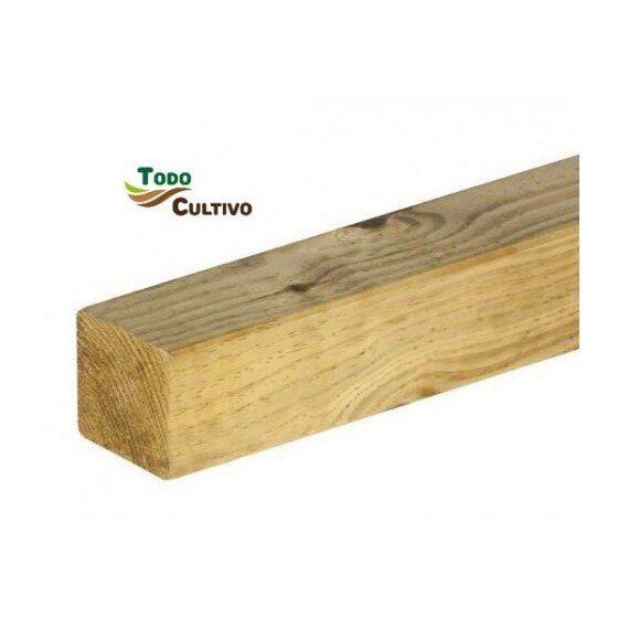 Tutor Madera de Pino tratado de 40x40 mm 10 uds. 1,5 m. de Altura.