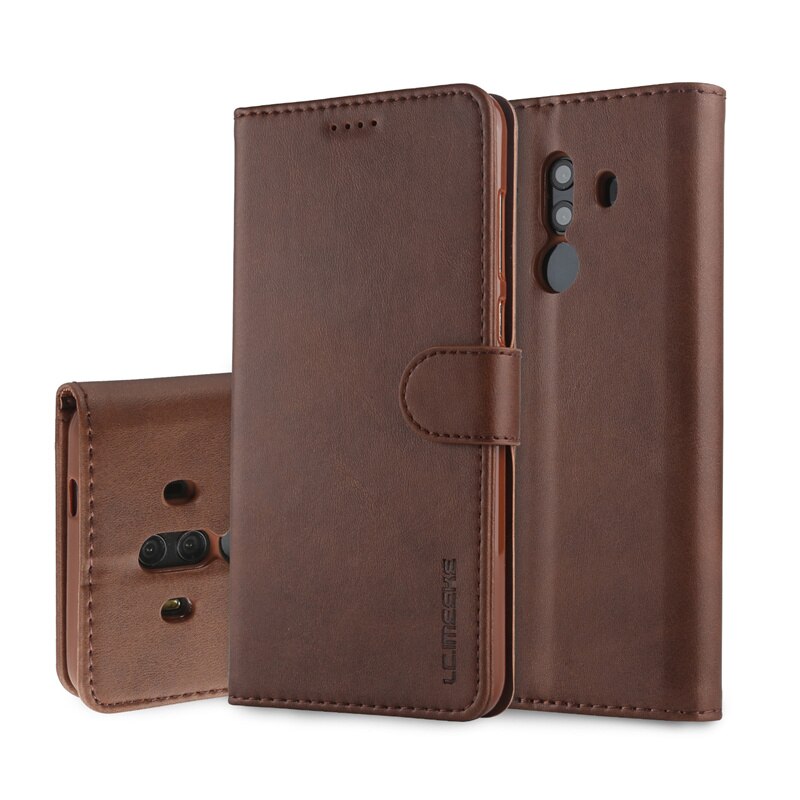 Skórzany pokrowiec do Huawei Mate 10 Pro etui z klapką Vintage portfel etui na Huawei Mate 10 Lite etui na telefon do Huawei Mate 10 Pro okładka