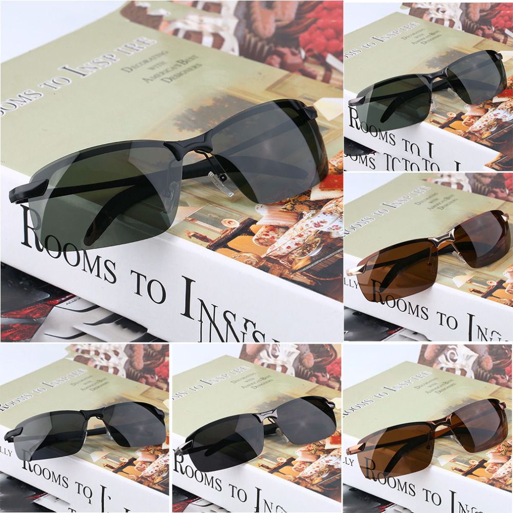 Night Vision Polarized Fishing Sunglasses Fish Glasses for Fishing Super light Frame Soft Rubber Nose Pad Fish Eyewear