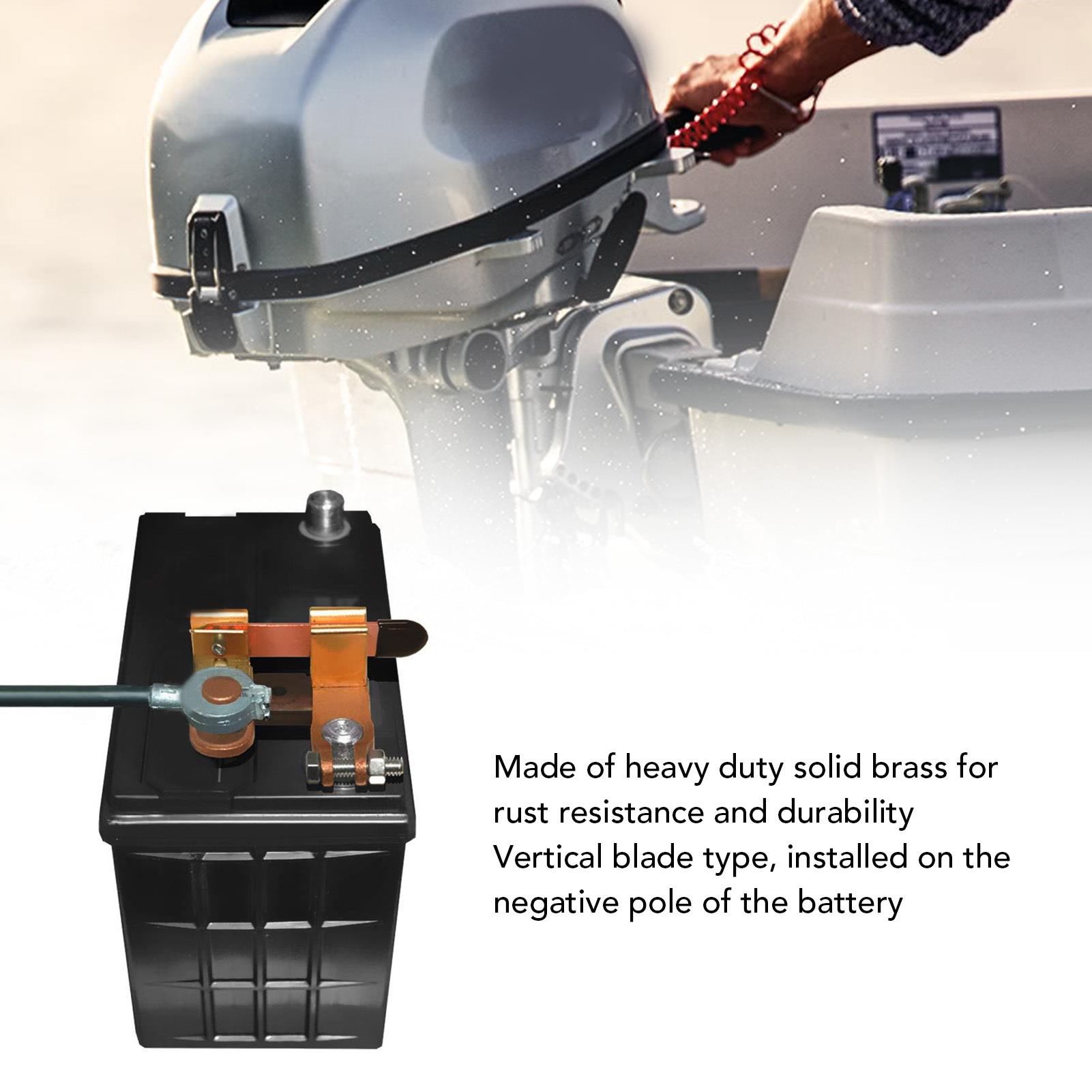 Battery Shut Off Switch Negative Battery Disconnect Switch 400A Intermittent for car Vehicle RV ATV Boat