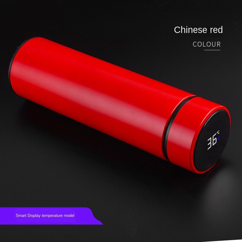 Kreative Thermos Tasse Clever Thermometer Wasser Tasse LED-anzeige Temperatur Geschäft Thermos Tasse Wasser Flasche Wasserkocher Thermos: C