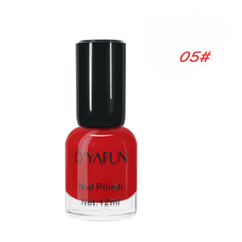Neglelak hurtigtørrende ingen belysning slik macaron farve neglemaling giftfri gør-det-selv neglekunstpigment glitter neglelak hurtigttørrende: 5